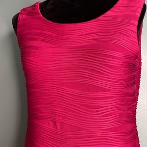 Pink knee length dress